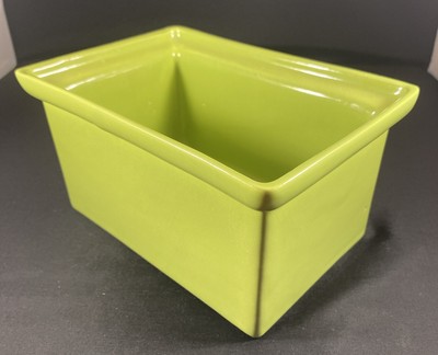 Maddux of California #506 Apple Green Oblong Planter 50-60 Era