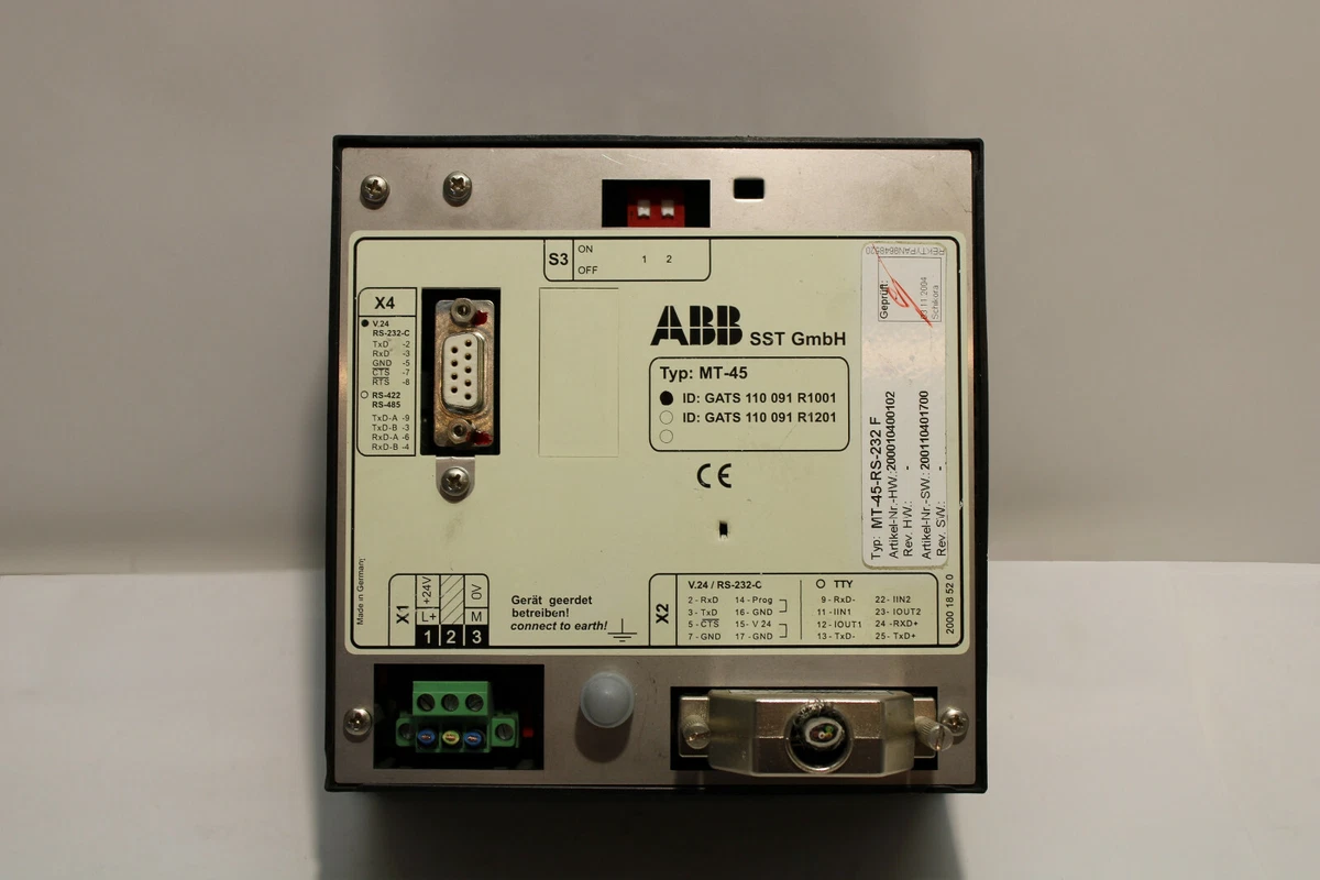 ABB MT-45-RS-232 F Operator Panel | eBay