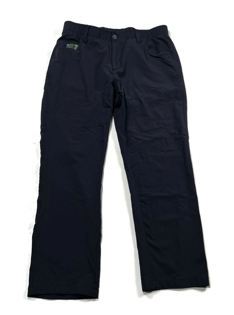 William Bill Murray Golf Pants Mens 32 x 27 Blue Nylon Blend