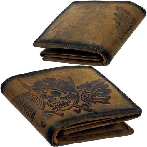 WILD Adler Geldbörse,Scheinfach innen Leder,Portemonnaie Geldbeutel Brieftasche - Bild 24 von 25