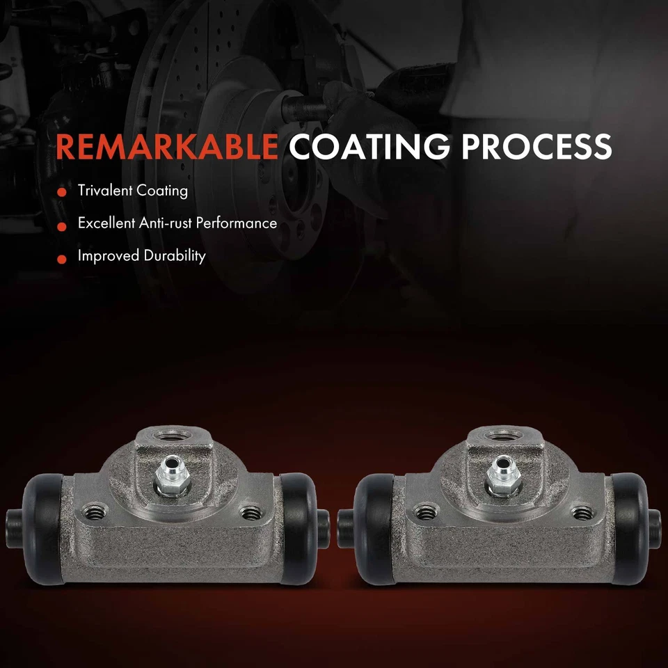 2x Cilindro de rueda de freno lateral trasero para Chevrolet Camaro Pontiac Firebird 1993-1997 Foto 3 de 4