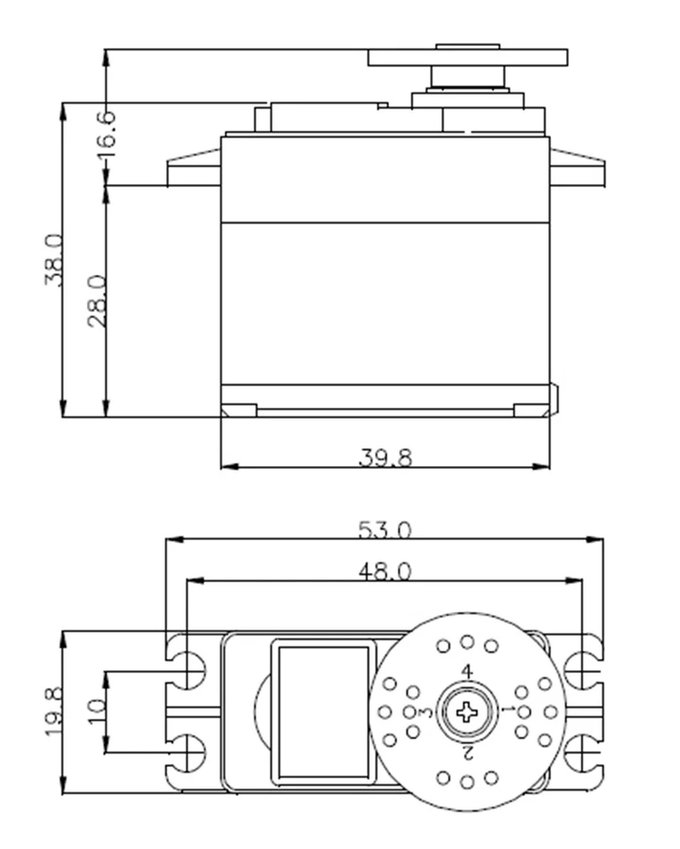 Hitec Servo HS-485HB - 112485 - Bild 2 von 2