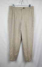 Evan Picone Vintage Classic Career Minimalist Women's Wool Lined Pants sz 18
