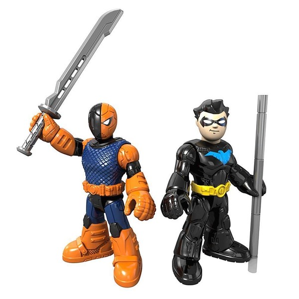 Imaginext DC Comics Slade And Nightwing Figures for sale online eBay