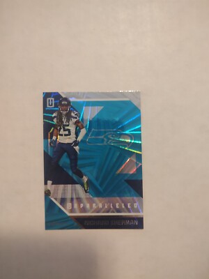 2016 Panini Unparalleled - Teal #132 Richard Sherman (PWE)