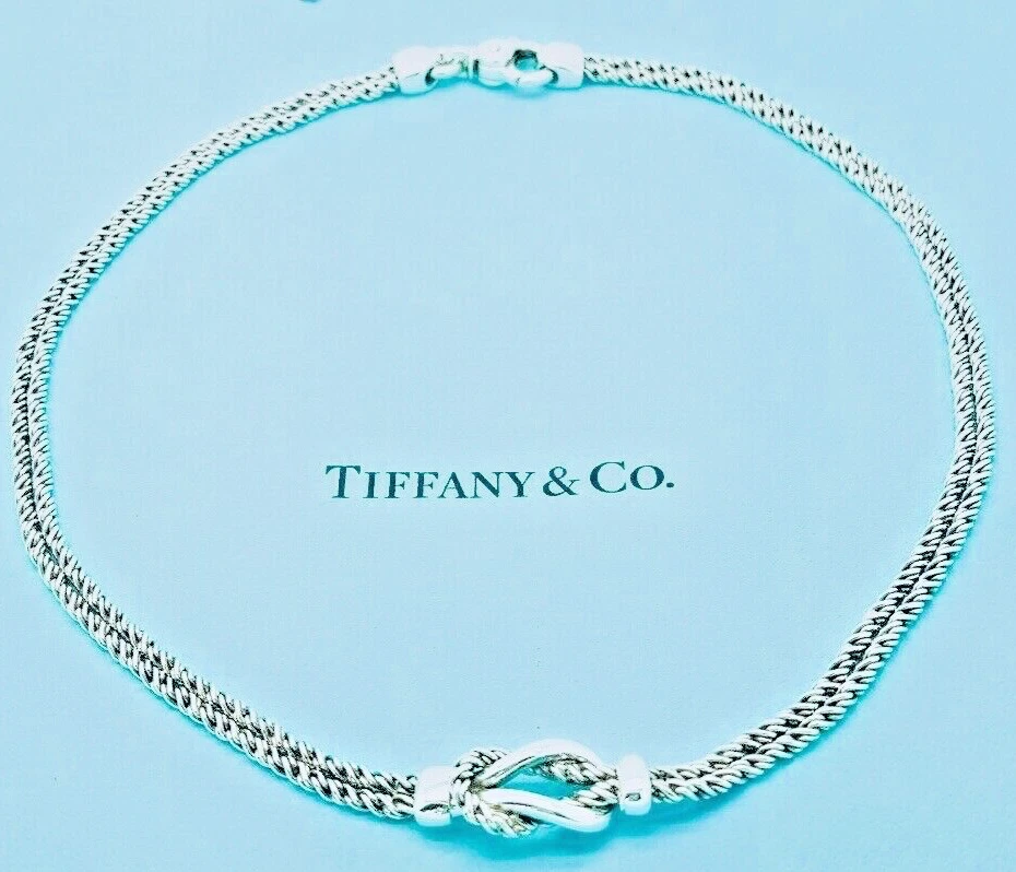 tiffany and co knot pendant