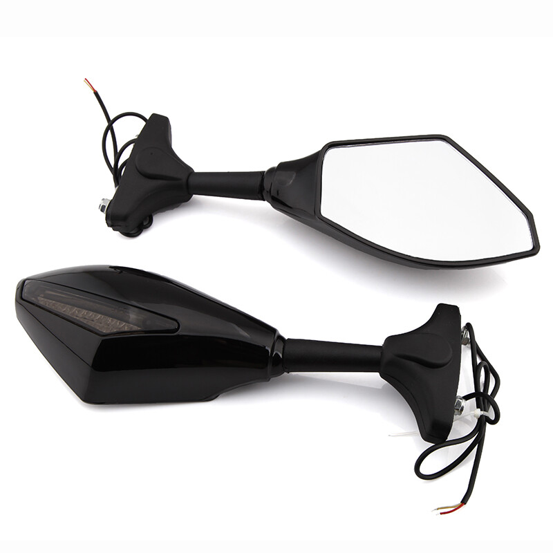 2x For Honda Blackbird CBR1100XX 1997-2003 Gloss Side Mirrors +