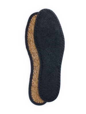 Collonil Fresh & Dry Black die Frottee Kokos Sohle ab Größe 21 bis 48 - 920