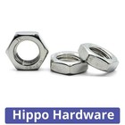 Hexagon Half Lock Hex Thin Nuts Metric Coarse Thread A2 Stainless Steel