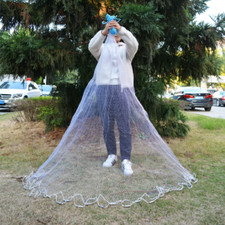 Rete da Pesca Gettata Mano Rete da Pesca Nylon Rete da Pesca Lancio Pesca Trappola Rete