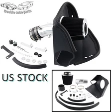 Cold Air Intake System + BLACK Filter Heat Shield For Altima 3.5L V6 2007-2012
