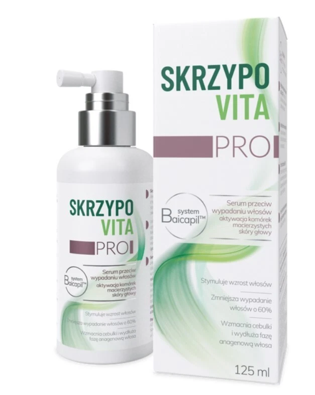 SKRZYPOVITA SKRZYPO VITA PRO HAIR SERUM anti hair loss horsetail extract hair growth 125ml