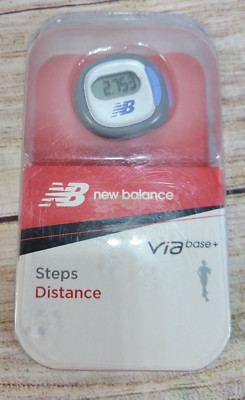 New Balance Steps Distance Counter Via Base + Model # 50069NB -  NIB