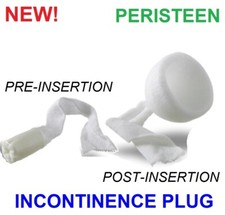 PERISTEEN BOWEL LEAKAGE ANAL INCONTINENCE ACCIDENTAL DIARRHEA TAMPON FOAM INSERT
