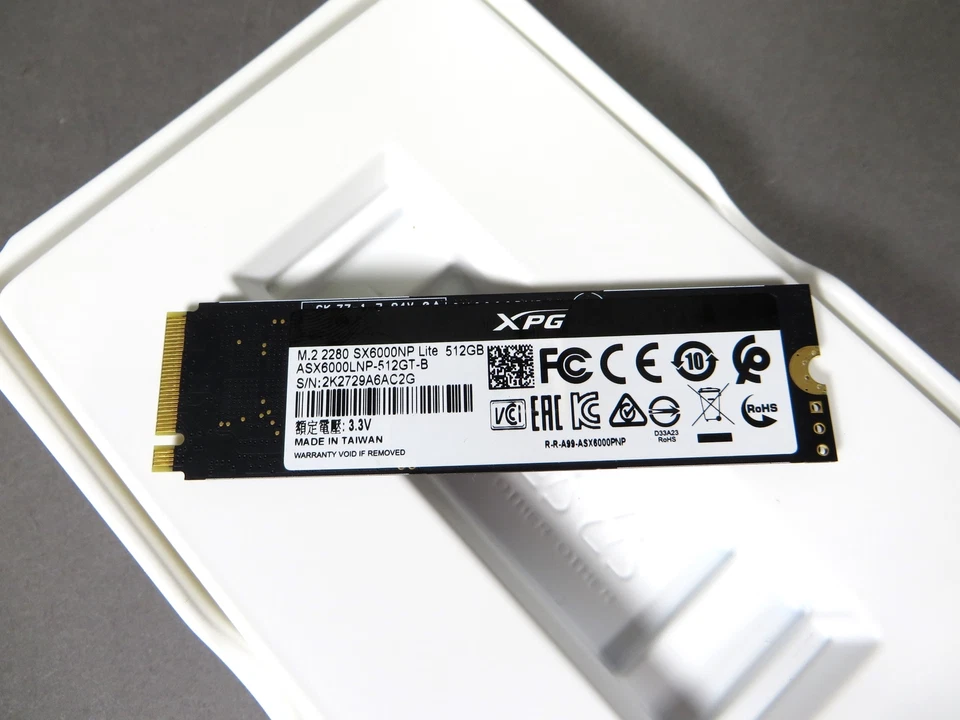 XPG SX6000 Lite Series Internal SSD 512GB M.2 2280 NVMe PCIe - Image 3 of 3