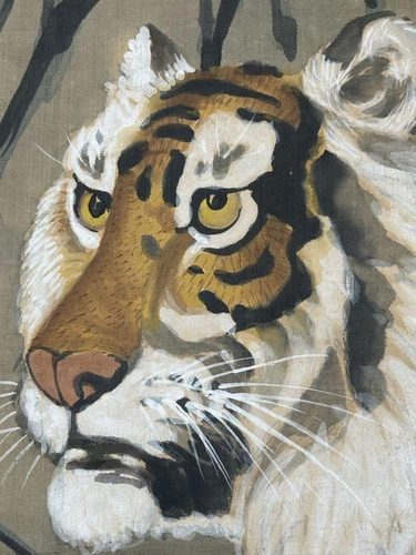 Tiger Hanging Scroll With Box - Picture 10 of 16