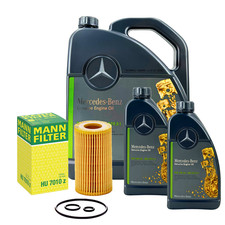 7L 7 Liter ORIGINAL Mercedes Motoröl Öl 5W30 MB 229.51 + MANN HU7010z Ölfilter 7L 7 Liter ORIGINAL Mercedes Motoröl Öl 5W30 MB 229.51 + MANN HU7010z Ölfilter