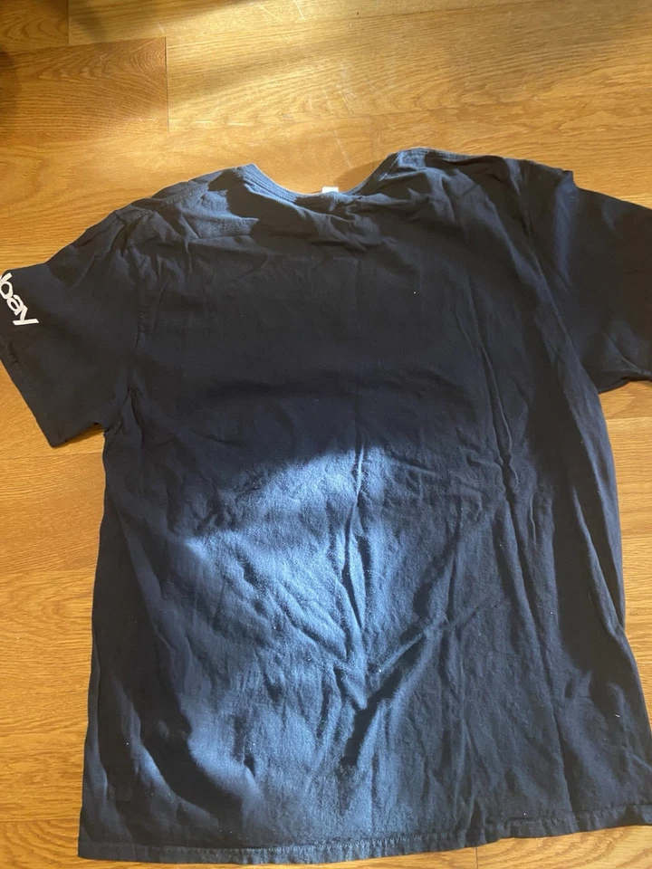 SF Giants MLB Buster Posey 28 Postage Stamp T-Shirt Ebay Logo XL Black (T) - Image 2 of 4