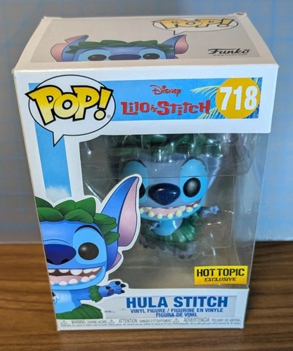 Funko Pop! #718 Disney: Lilo & Stich: Hula Stitch - Hot Topic (Exclusive)