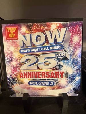 Now That's What I Call Music 25th Anniversary Vol 2 (2024) 2 LP Silver - Sealed