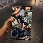 Marvel day Washington Nationals Captain America Sam Wilson Bobblehead