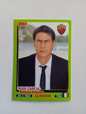 FIGURINE FOOTBALLERS PANINI 2014/15 ROME GARCIA n 398 WITH VELINA