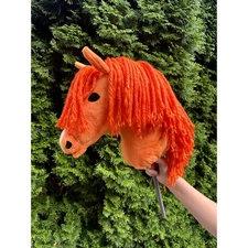 Orange Hobby Horse (similar to A3 Size)