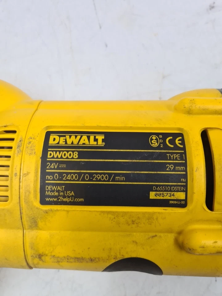 Sierra recíproca DeWalt DW008 24V - para piezas Foto 2 de 4