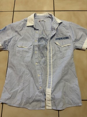 Cipo & Baxx Men's Short Sleeve Button-Down Shirt
