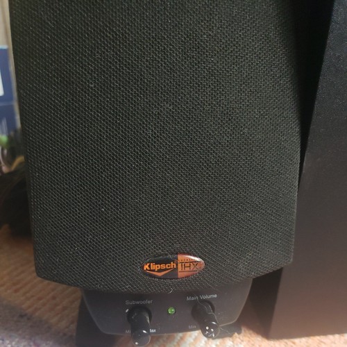 Système de haut-parleurs pour ordinateur Klipsch ProMedia 2.1 THX - Testé fonctionne - Photo 2/10