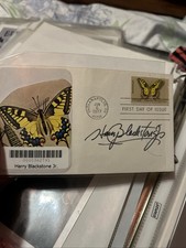 Harry Black stone Jr. Autographed Envelope Authentic