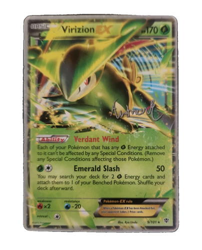 Virizion EX 009/076 Bw9: Megalo Cannon Holo (Japanese)
