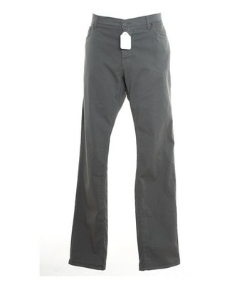 BIKKEMBERGS Herren Hose Gr. W38 Chinos Grau NEU