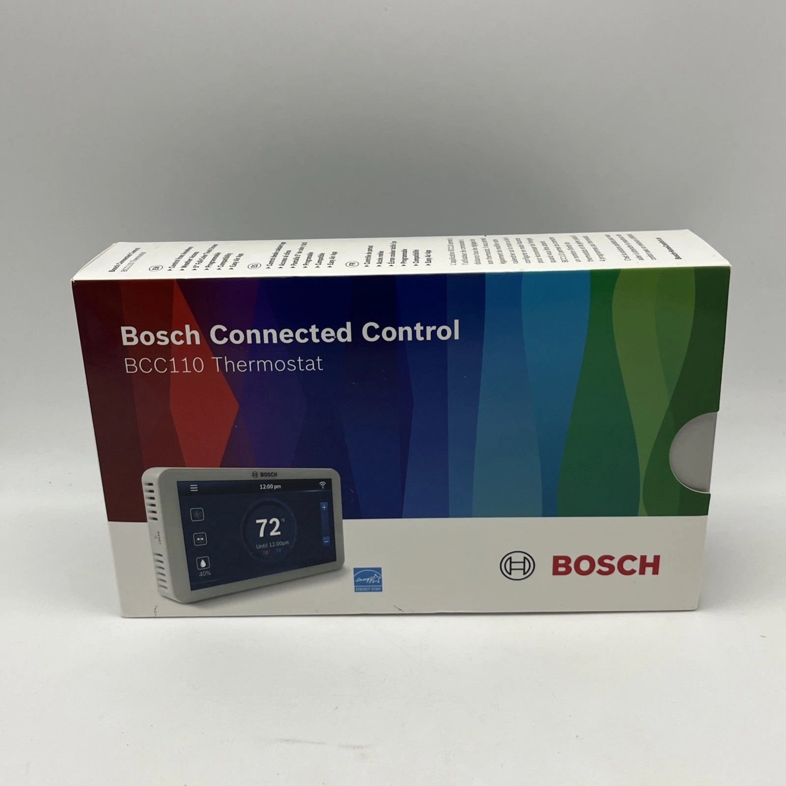 Bosch BCC100 Wi-Fi Touch Screen Programmable Thermostat, Google Home Alexa
Opens in a new window or