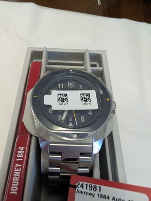 VICTORINOX Journey 1884 Automatic Watch (241981) Black Dial Swiss