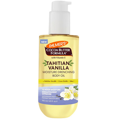 Cocoa Butter Formula Body Oil, Moisture Drenching Tahitian Vanilla, 6.5 Oz, 72Hr