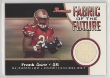 2005 Bowman Fabric of the Future Frank Gore #FG 0nr3