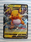 Raichu V 045/172 Brilliant Stars NM Ultra Rare Pokemon Card