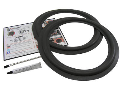 Radio Shack 15'' Foam Speaker Repair Kit, Mach 2, Mach 3, FSK-15MACH2 (PAIR)
