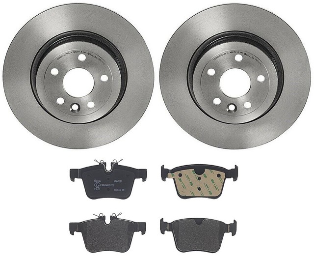 Brembo Rear Brake Kit 300mm Disc Rotors LowMetallic Pads For Range