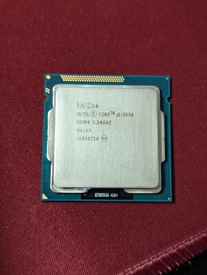 Intel Core i5-3550 SR0P0 3.30GHz 6MB Quad Core LGA1155 Processor CPU Tested