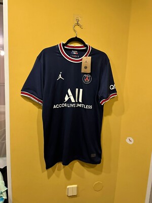 ジョーダン× PSG 即完売レプリカユニフォーム US Sサイズ 新品/未使用 Jordan x PSG 2021-2022 Lionel Messi Soccer Jersey Men's Size