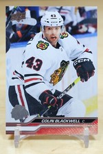 2023-24 Upper Deck Base #291 Colin Blackwell - Chicago Blackhawks