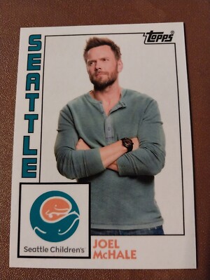 2020 JOEL MCHALE TOPPS SEATTLE CHILDRENS HOSPITAL HEROES CARD #SCH-18 COMMUNITY
