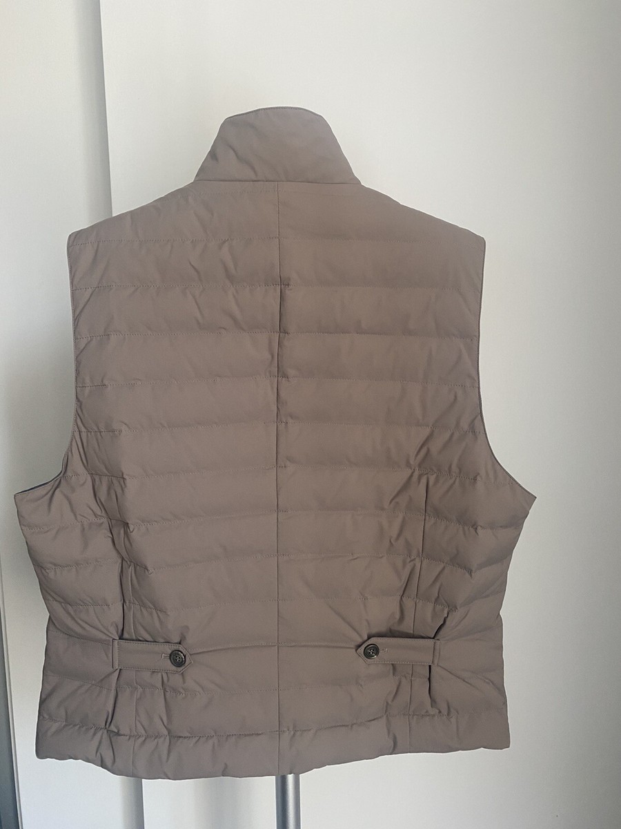 BRUNELLO CUCINELLI GOOSE DOWN MENS VEST US SIZE XL | eBay