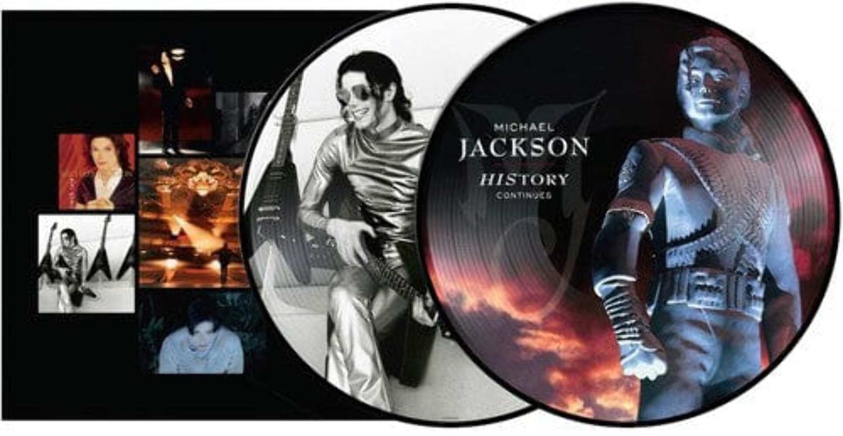 欧2LP Michael Jackson HIStory Continues 190758664514 MJJ Productions, Epi 未開封 /00520 Michael Jackson - History: Continues 2LP NEW Pic Disc