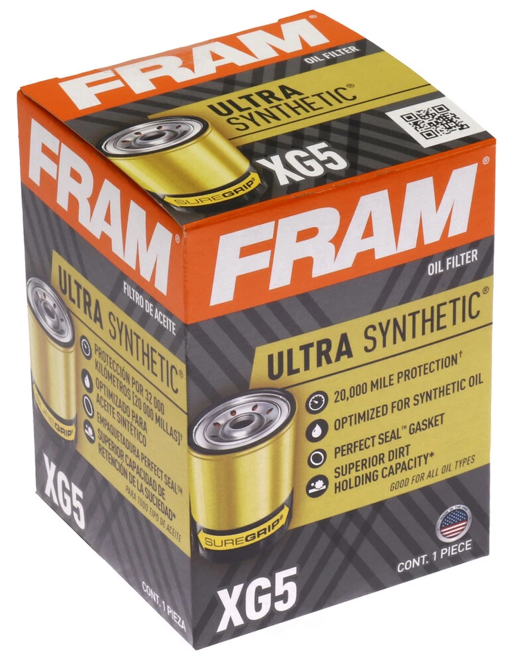 Filtro de aceite de motor-VIN: L, 4BBL Fram XG5 Foto 2 de 4