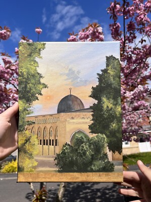 Ölgemälde ''Al Quds'' auf Leinwand