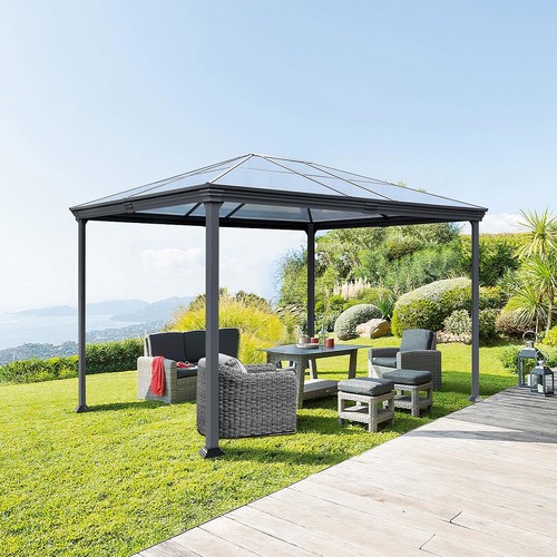 Woanke Hardtop Gazebo Aluminum Frame 