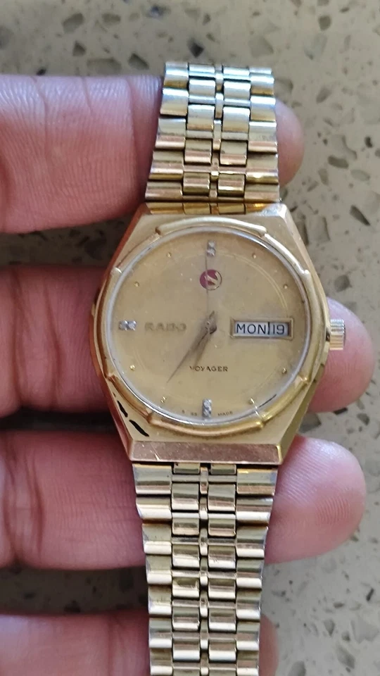 RADO Voyager 636.3420.2 Swiss Mens Automatic Men's Swiss Watch Working Good - Image 4 of 4